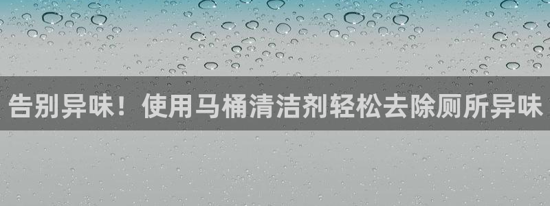 尊龙凯时邀请码：告别异味！使用马桶清洁剂轻松去除厕所异味